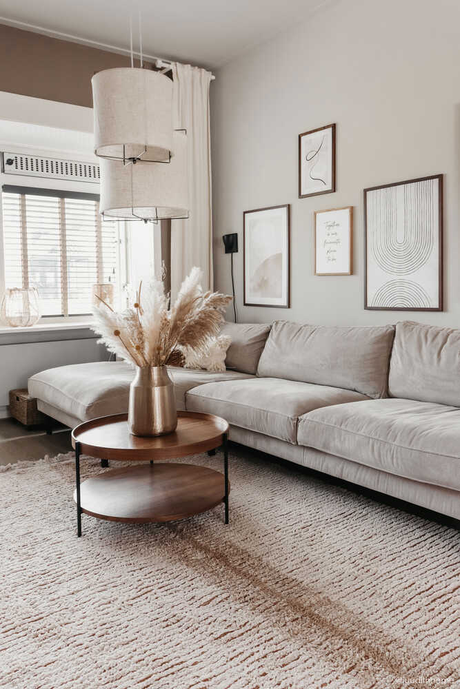 Alfombra Lavable Reversible Duetto Toffee