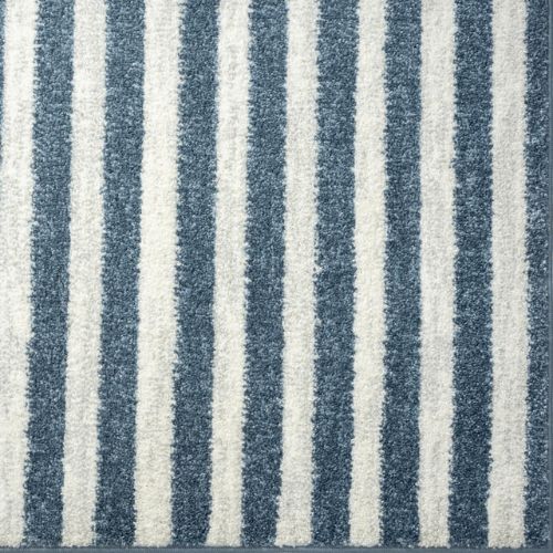 Alfombra Ashwin Blue Stripes
