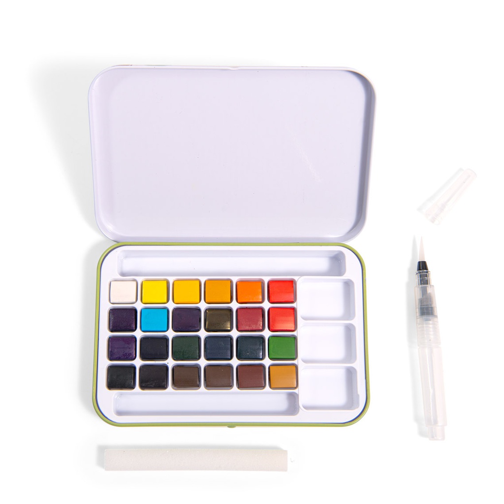 Watercolour Set Le Jardin du Moulin