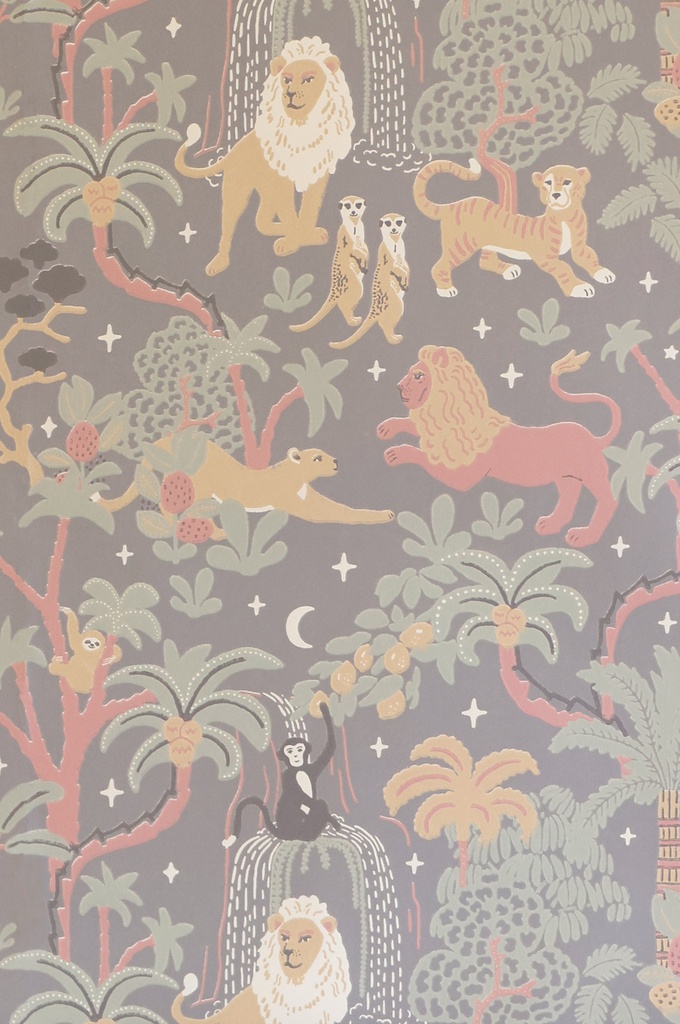 Jungle Glow Twilight Grey With Glow In The Dark