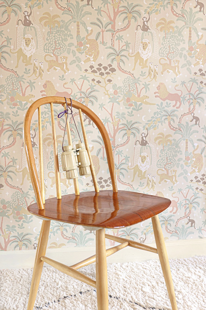 Jungle Glow Sandy Beige With Glow In The Dark (Por Rollo)