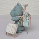 Maileg Mini Trolley - Multi dots