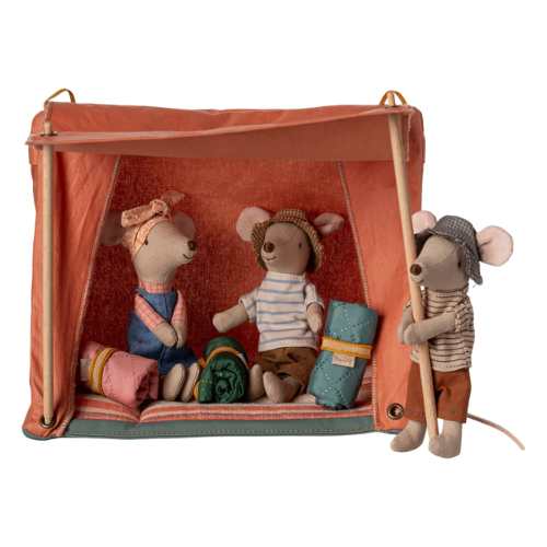 Maileg Happy Camper Tent - Mouse