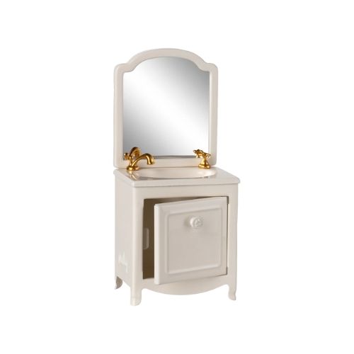 Maileg Sink Dresser Mouse - Off white