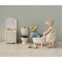 Maileg Sink Dresser Mouse - Off white