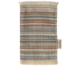 [P-753] Maileg Miniature Rug Striped Small
