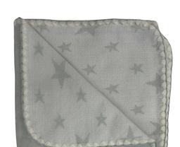[P-265] Cobija Estrellas Gris Claro
