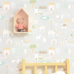 [PTM-069] Poetry Collection My Farm - Grey (Por Rollo)