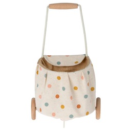 [P-676] Maileg Mini Trolley - Multi Dots