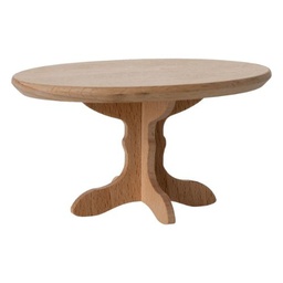 [P-682] Maileg Oval Dining Table Wood - Mouse