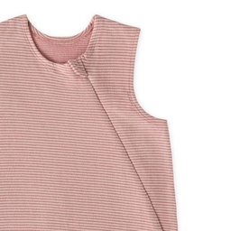 [P-695] Pehr Sleep Bag Sailor Stripe Front Zipper 1.0 TOG - Tea Rose